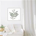 Picture of Leafy Look I _GroupedProduct_Square_Canvas_Framed_