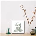 Picture of Leafy Look II _GroupedProduct_Square_Canvas_Framed_