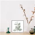 Picture of Leafy Look II _GroupedProduct_Square_Canvas_Framed_