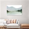 Picture of Watercolour Mountain  _GroupedProduct_Rectangle_Landscape_Unframed_Print_Only_