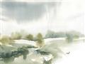 Picture of Watercolor Views II _GroupedProduct_Rectangle_Landscape_Unframed_Print_Only_