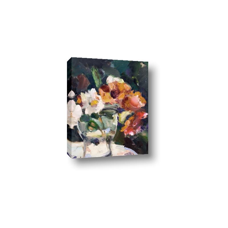 Picture of Bouquet in Vase _GroupedProduct_Rectangle_Portrait_Canvas_