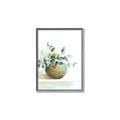 Picture of Vase and Blue Flowers _GroupedProduct_Rectangle_Portrait_Canvas_Framed_