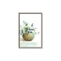 Picture of Vase and Blue Flowers _GroupedProduct_Rectangle_Portrait_Canvas_Framed_