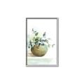 Picture of Vase and Blue Flowers _GroupedProduct_Rectangle_Portrait_Canvas_Framed_