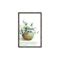 Picture of Vase and Blue Flowers _GroupedProduct_Rectangle_Portrait_Canvas_Framed_