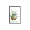 Picture of Vase and Blue Flowers _GroupedProduct_Rectangle_Portrait_Canvas_Framed_