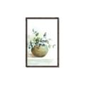 Picture of Vase and Blue Flowers _GroupedProduct_Rectangle_Portrait_Canvas_Framed_