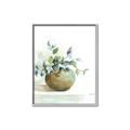 Picture of Vase and Blue Flowers _GroupedProduct_Rectangle_Portrait_Canvas_Framed_