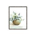 Picture of Vase and Blue Flowers _GroupedProduct_Rectangle_Portrait_Canvas_Framed_