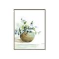 Picture of Vase and Blue Flowers _GroupedProduct_Rectangle_Portrait_Canvas_Framed_