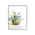 Picture of Vase and Blue Flowers _GroupedProduct_Rectangle_Portrait_Canvas_Framed_