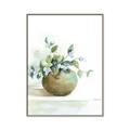 Picture of Vase and Blue Flowers _GroupedProduct_Rectangle_Portrait_Canvas_Framed_