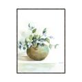 Picture of Vase and Blue Flowers _GroupedProduct_Rectangle_Portrait_Canvas_Framed_
