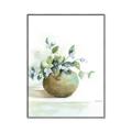 Picture of Vase and Blue Flowers _GroupedProduct_Rectangle_Portrait_Canvas_Framed_
