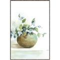 Picture of Vase and Blue Flowers _GroupedProduct_Rectangle_Portrait_Canvas_Framed_
