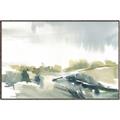 Picture of Watercolor Views I _GroupedProduct_Rectangle_Landscape_Canvas_Framed_
