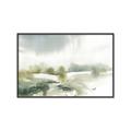 Picture of Watercolor Views II _GroupedProduct_Rectangle_Landscape_Canvas_Framed_