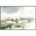 Picture of Watercolor Views II _GroupedProduct_Rectangle_Landscape_Canvas_Framed_