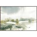 Picture of Watercolor Views II _GroupedProduct_Rectangle_Landscape_Canvas_Framed_