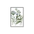 Picture of Blue Buds I _GroupedProduct_Rectangle_Portrait_Canvas_Framed_