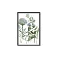 Picture of Blue Buds I _GroupedProduct_Rectangle_Portrait_Canvas_Framed_