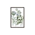 Picture of Blue Buds I _GroupedProduct_Rectangle_Portrait_Canvas_Framed_