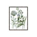 Picture of Blue Buds I _GroupedProduct_Rectangle_Portrait_Canvas_Framed_