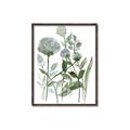 Picture of Blue Buds I _GroupedProduct_Rectangle_Portrait_Canvas_Framed_