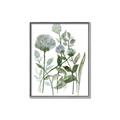 Picture of Blue Buds I _GroupedProduct_Rectangle_Portrait_Canvas_Framed_