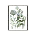Picture of Blue Buds I _GroupedProduct_Rectangle_Portrait_Canvas_Framed_