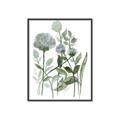 Picture of Blue Buds I _GroupedProduct_Rectangle_Portrait_Canvas_Framed_