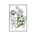 Picture of Blue Buds I _GroupedProduct_Rectangle_Portrait_Canvas_Framed_