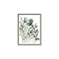 Picture of Blue Buds II _GroupedProduct_Rectangle_Portrait_Canvas_Framed_