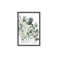 Picture of Blue Buds II _GroupedProduct_Rectangle_Portrait_Canvas_Framed_