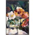 Picture of Bouquet in Vase _GroupedProduct_Rectangle_Portrait_Canvas_Framed_