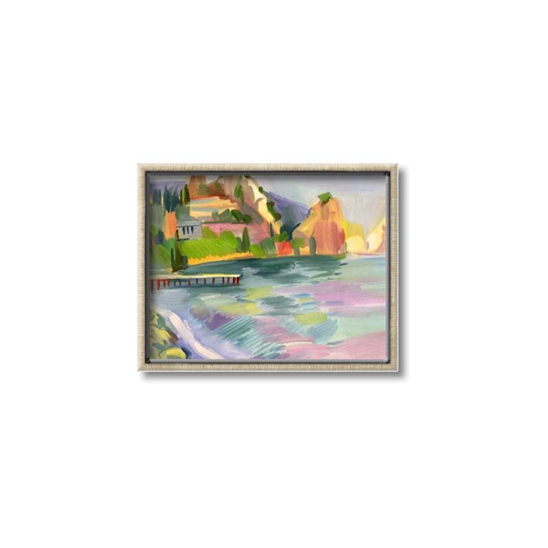 Picture of Seaside Town _GroupedProduct_Rectangle_Landscape_Canvas_Framed_
