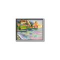 Picture of Seaside Town _GroupedProduct_Rectangle_Landscape_Canvas_Framed_