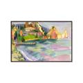 Picture of Seaside Town _GroupedProduct_Rectangle_Landscape_Canvas_Framed_