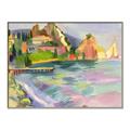 Picture of Seaside Town _GroupedProduct_Rectangle_Landscape_Canvas_Framed_