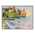 Picture of Seaside Town _GroupedProduct_Rectangle_Landscape_Canvas_Framed_