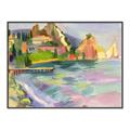 Picture of Seaside Town _GroupedProduct_Rectangle_Landscape_Canvas_Framed_