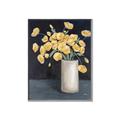 Picture of Yellow Pansies _GroupedProduct_Rectangle_Portrait_Canvas_Framed_