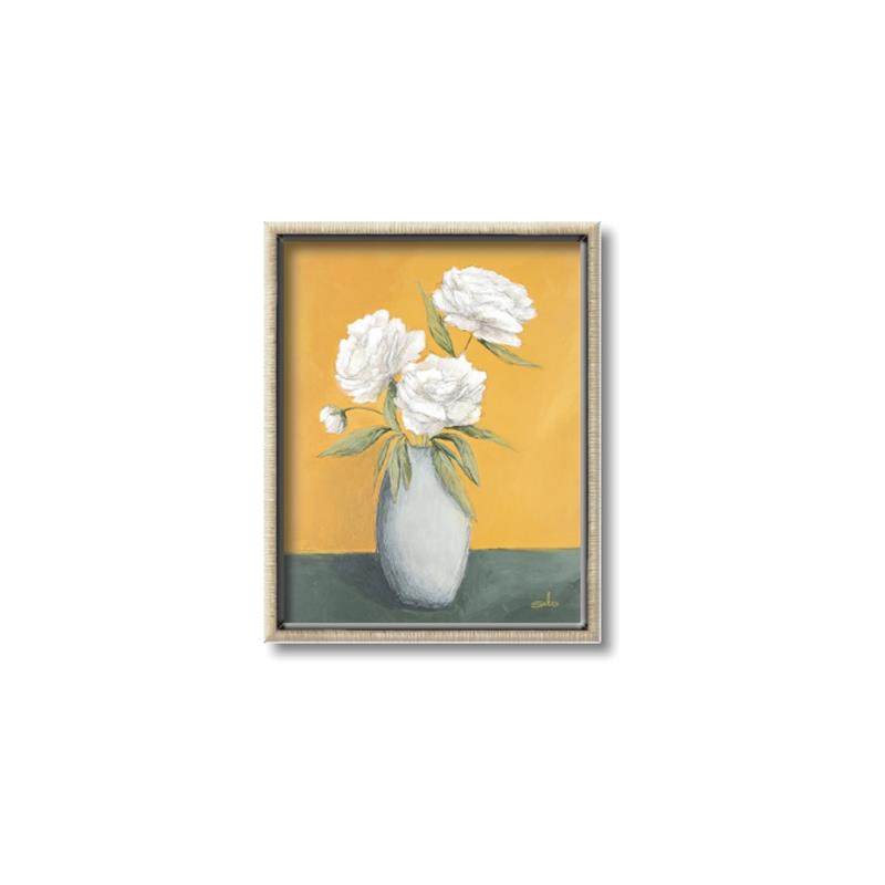 Picture of Roses & Vase _GroupedProduct_Rectangle_Portrait_Canvas_Framed_
