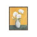 Picture of Roses & Vase _GroupedProduct_Rectangle_Portrait_Canvas_Framed_