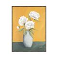 Picture of Roses & Vase _GroupedProduct_Rectangle_Portrait_Canvas_Framed_