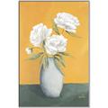 Picture of Roses & Vase _GroupedProduct_Rectangle_Portrait_Canvas_Framed_