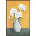 Picture of Roses & Vase _GroupedProduct_Rectangle_Portrait_Canvas_Framed_
