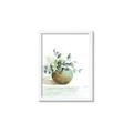 Picture of Vase and Blue Flowers _GroupedProduct_Rectangle_Portrait_Framed_Matted_