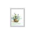 Picture of Vase and Blue Flowers _GroupedProduct_Rectangle_Portrait_Framed_Matted_